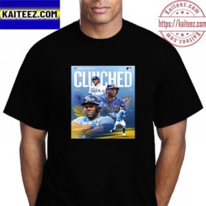 Tampa Bay Rays Clinched To The 2023 MLB Postseason For The 5th Straight Season Vintage T-Shirt