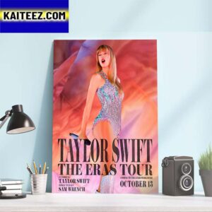 Taylor Swift The Eras Tour Concert Film Coming To Theaters Worldwide On Oct 13th 2023 Art Decor Poster Canvas