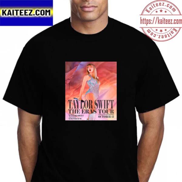 Taylor Swift The Eras Tour Concert Film Coming To Theaters Worldwide On Oct 13th 2023 Vintage T-Shirt