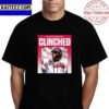 The Atlanta Braves Become The First Team Clinched 2023 MLB Playoffs Vintage T-Shirt