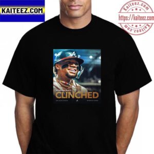 The Atlanta Braves Become The First Team Clinched 2023 MLB Playoffs Vintage T-Shirt