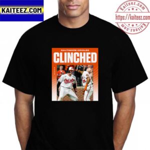 The Baltimore Orioles Clinched A Playoff Spot For The First Time Since 2016 Take October Orioles Vintage T-Shirt