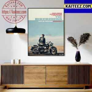 The Bikeriders Official Poster Movie Art Decor Poster Canvas