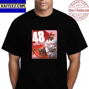 The Cincinnati Reds 48th Come-From-Behind Wins Vintage T-Shirt