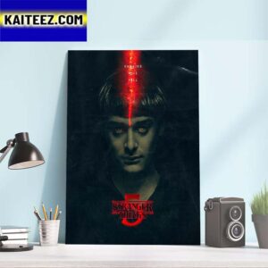 The End Is Coming 2025 For Stranger Things 5 Hawkins Will Fall Art Decor Poster Canvas