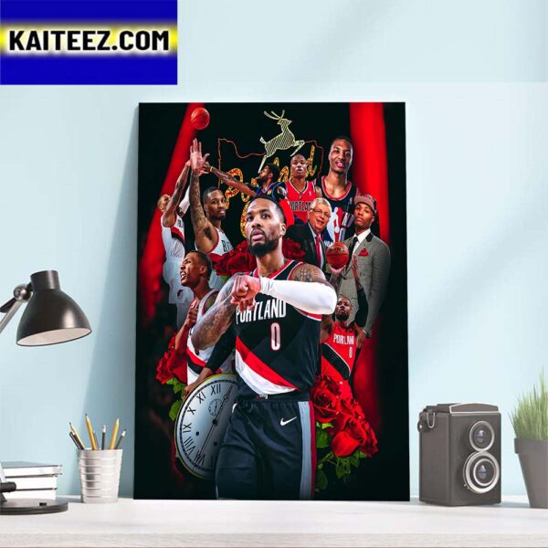 The End Of Dame Time In Portland Art Decor Poster Canvas