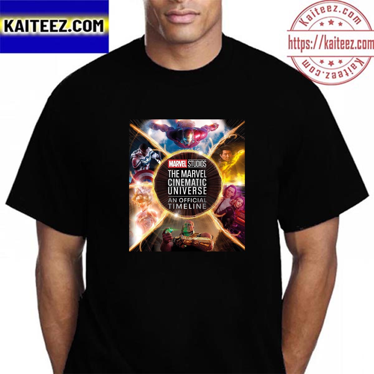 NFL Indianapolis Colts X Marvel Studios Vintage T-Shirt - Kaiteez