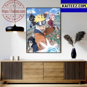 The Naruto 20th Anniversary Episodes New Poster Art Decor Poster Canvas
