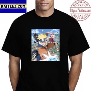 The Naruto 20th Anniversary Episodes New Poster Vintage T-Shirt
