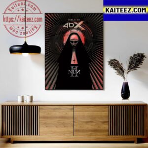 The Nun II Official Poster On 4DX Art Decor Poster Canvas