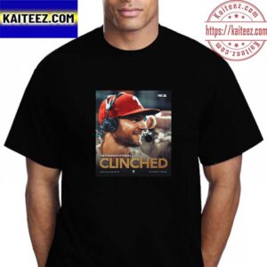 The Philadelphia Phillies Clinched Playoffs MLB Postseason 2023 Vintage T-Shirt