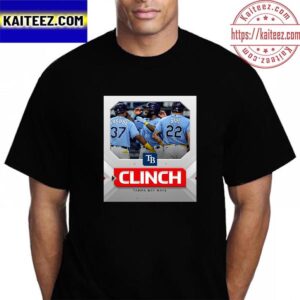 The Tampa Bay Rays Clinch 2023 MLB Postseason Spots Vintage T-Shirt