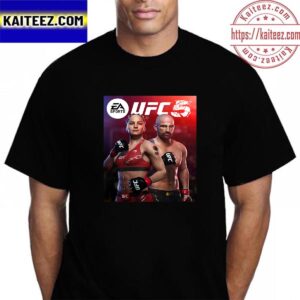 UFC5 Standard Edition Cover Athletes Alexander Volkanovski And Valentina Shevchenko Vintage T-Shirt