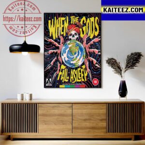 When The Gods Fall Asleep Quandos os Deuses Adormecem Poster Art Decor Poster Canvas