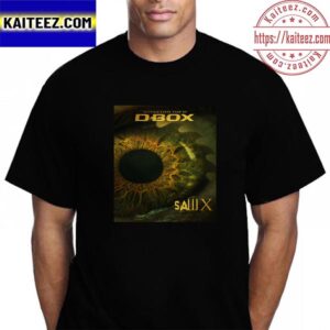 Witness Every Trap In D-Box Poster For Saw X Movie Vintage T-Shirt
