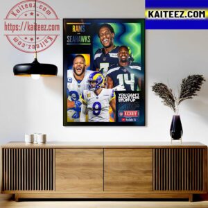 You Cant Make This Stuff Up NFL Kickoff 2023 Los Angeles Rams Vs Seattle Seahawks Art Decor Poster Canvas
