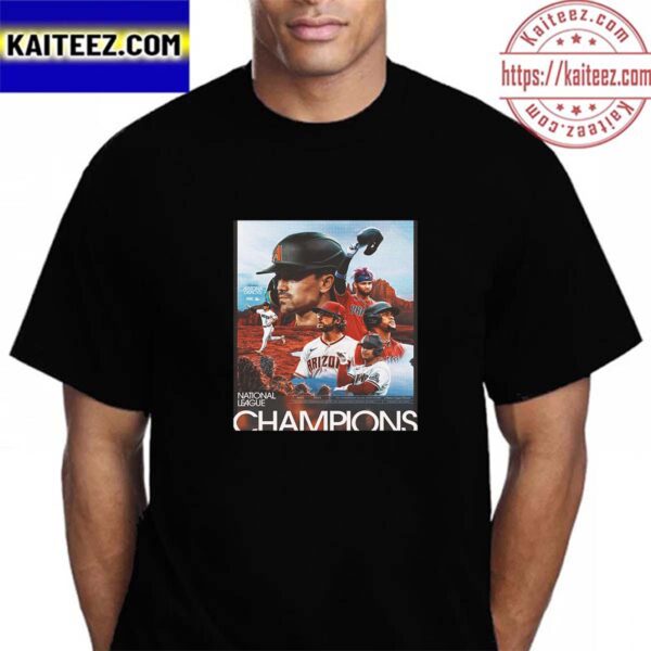 2023 National League Champions Are Arizona Diamondbacks Vintage T-Shirt