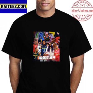 2023 WNBA Rookie Of The Year Is Aliyah Boston Indiana Fever Vintage T-Shirt