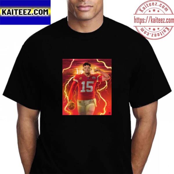 424 Yards And 4 TDs For Patrick Mahomes And 6 Straight Wins For Kansas City Chiefs Vintage T-Shirt