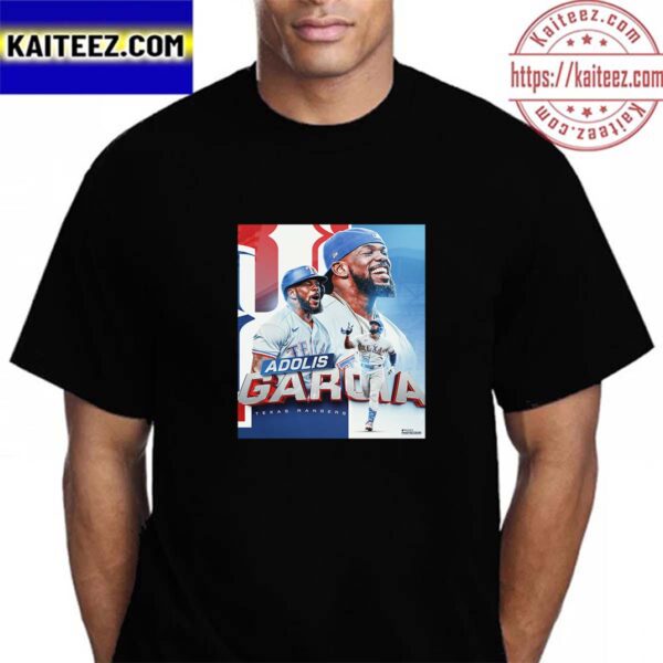 Adolis Garcia Grand Slam in MLB Postseason 2023 Vintage T-Shirt
