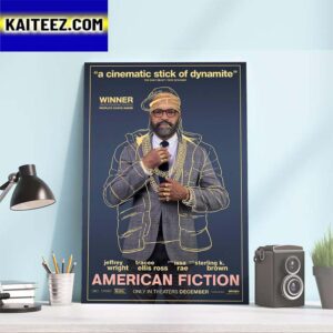 American Fiction Official Poster Art Decor Poster Canvas