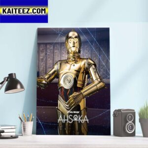 Anthony Daniels as C-3PO at Ahsoka In Star Wars Art Decor Poster Canvas