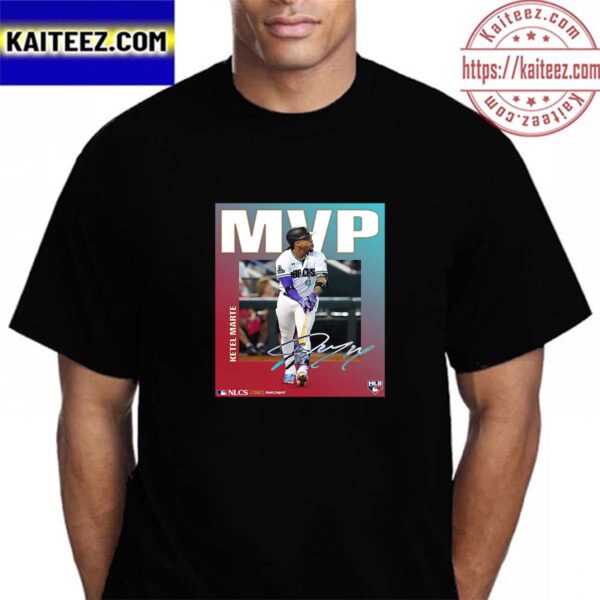 Arizona Diamondbacks Ketel Marte is The NLCS MVP Vintage T-Shirt