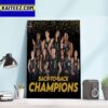 Congratulations Aja Wilson Is 2023 WNBA Finals MVP Art Decor Poster Canvas