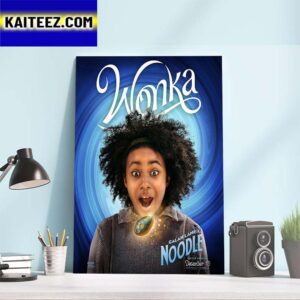 Calah Lane as Noodle in Wonka Movie Art Decor Poster Canvas