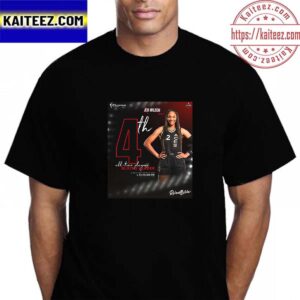 Congratulations Aja Wilson Is The 4th All-Time Playoffs Blocks Leader Vintage T-Shirt