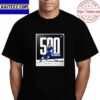 Congratulations Brayden Point 500 Games in NHL Vintage T-Shirt