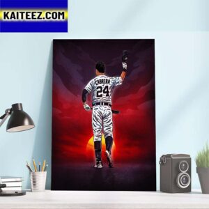 Congratulations On A Great Career And Thank You Miguel Cabrera Art Decor Poster Canvas