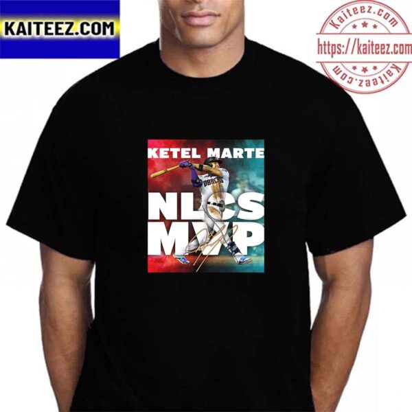 Congratulations to Ketel Marte is The NLCS MVP Vintage T-Shirt