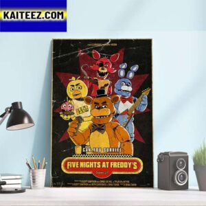 Five Nights at Freddy’s New Poster Art Decor Poster Canvas
