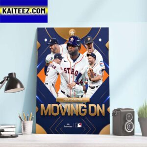 For The 7th Straight Season The Houston Astros Are Headed To The ALCS 2023 MLB Postseason Art Decor Poster Canvas