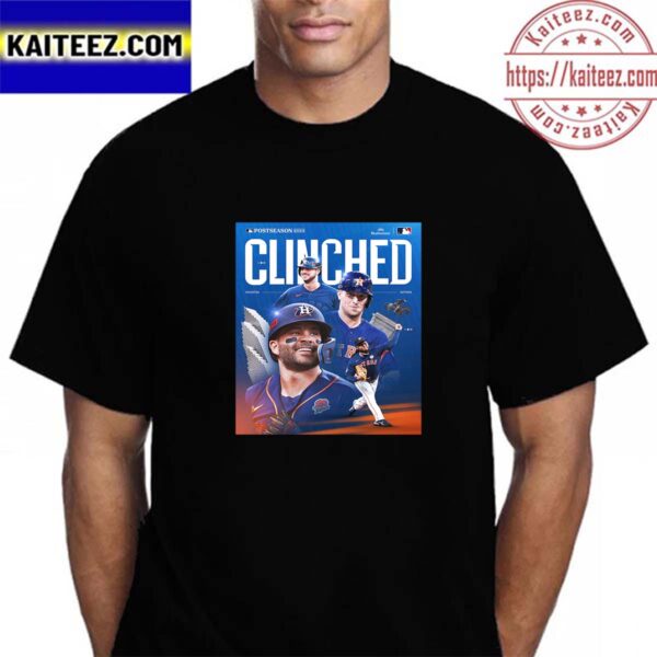 Houston Astros Clinched Seventh Straight MLB Postseason Appearance Vintage T-Shirt