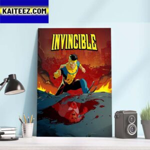 Invincible Season 2 Official Poster Art Decor Poster Canvas
