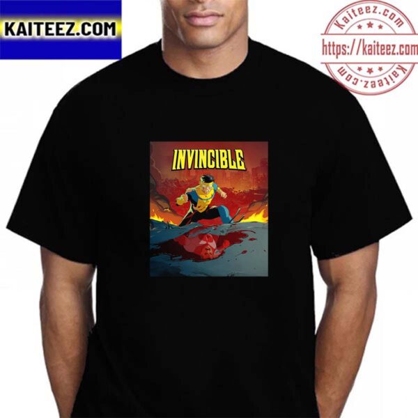 Invincible Season 2 Official Poster Vintage T-Shirt