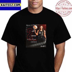 Las Vegas Aces Kelsey Plum Is The Second Most Playoff Assists In Franchise History Vintage T-Shirt