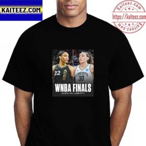 Las Vegas Aces Vs New York Liberty For 2023 WNBA Finals Matchup Vintage T-Shirt