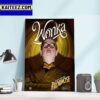 Mathew Baynton as Ficklegruber in Wonka Movie Art Decor Poster Canvas
