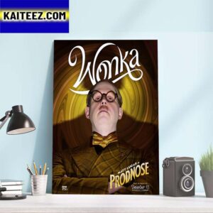 Matt Lucas as Prodnose in Wonka Movie Art Decor Poster Canvas