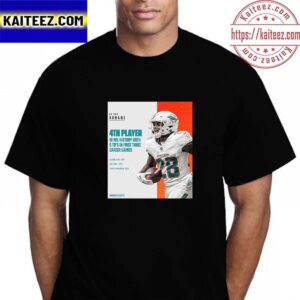 Miami Dolphins DeVon Achane Is The 4th Player In NFL History With 6TDs in First Three Career Games Vintage T-Shirt
