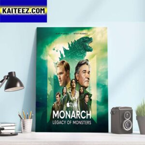 Monarch Legacy of Monsters Official Poster Art Decor Poster Canvas