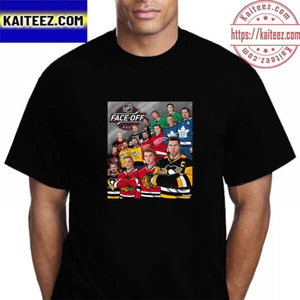 NHL Face Off 2023 Vintage T-Shirt