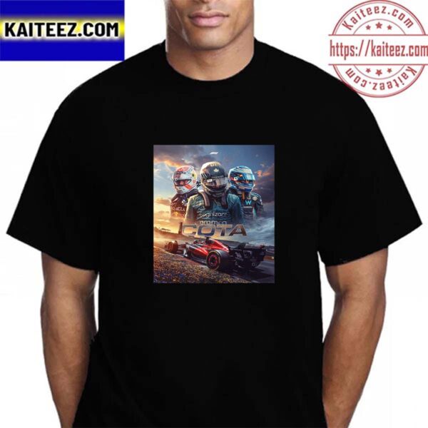 New Poster For F1 Race Week United States GP Vintage T-Shirt