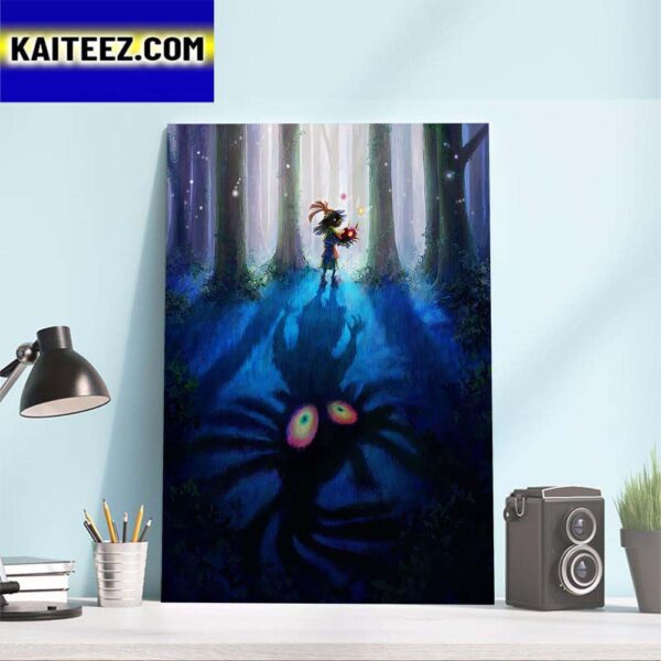 Official Art Poster For The Legend Of Zelda Majoras Mask Art Decor Poster Canvas