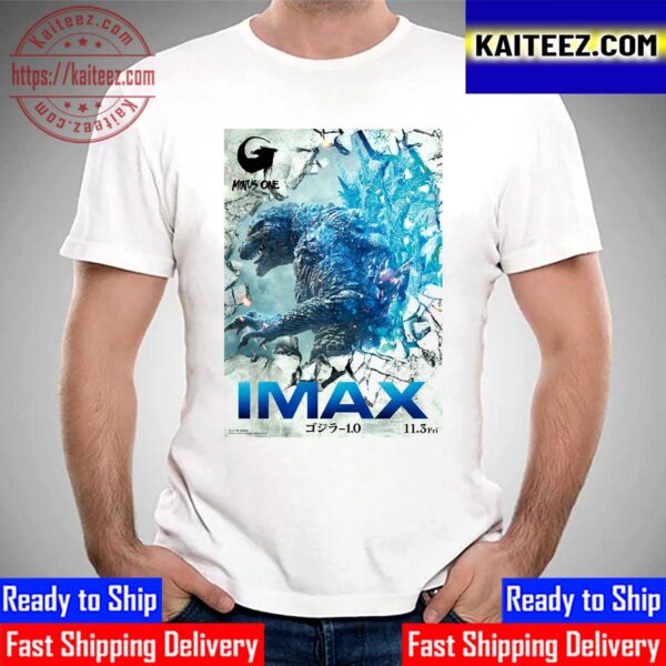 Official Japanese IMAX Poster For Godzilla Minus One Vintage T-Shirt