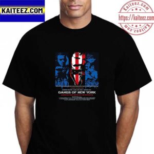Official Poster For Gangs Of New York America Was Born In The Streets Vintage T-Shirt