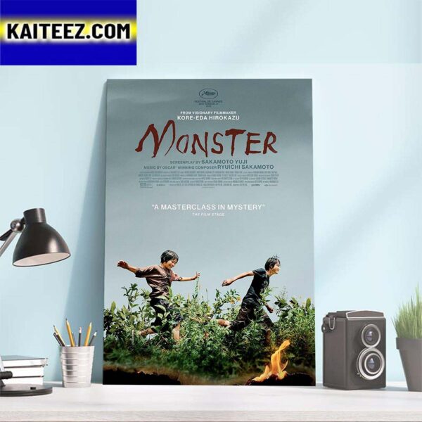 Official Poster For Monster Art Decor Poster Canvas